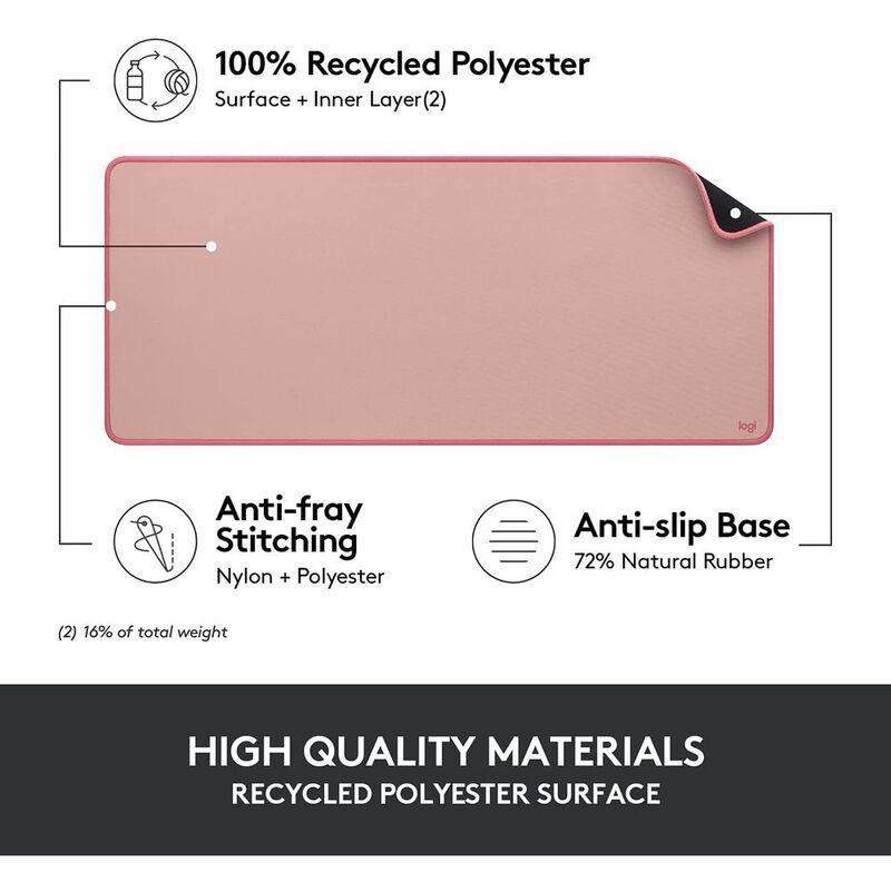 Logitech Desk Mat Studio Series - Darker Rose, , large image number 4