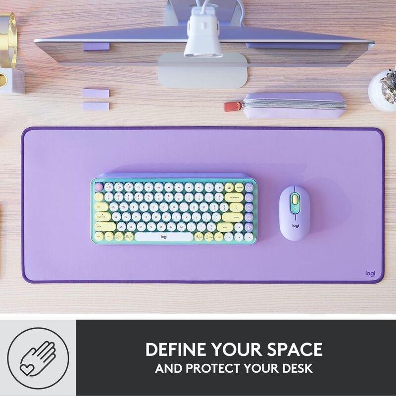 Logitech Desk Mat Studio Series - Lavender, , large image number 4