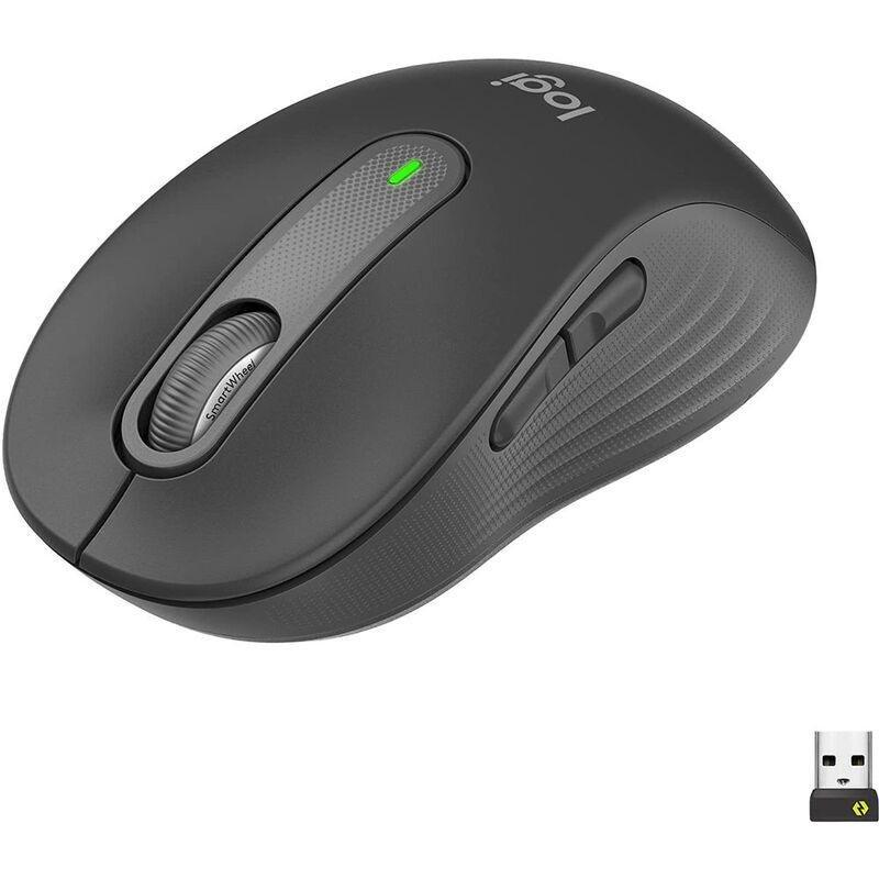 Logitech 910-006253 M650 Wireless Mouse - Medium - Graphite, , large image number 0