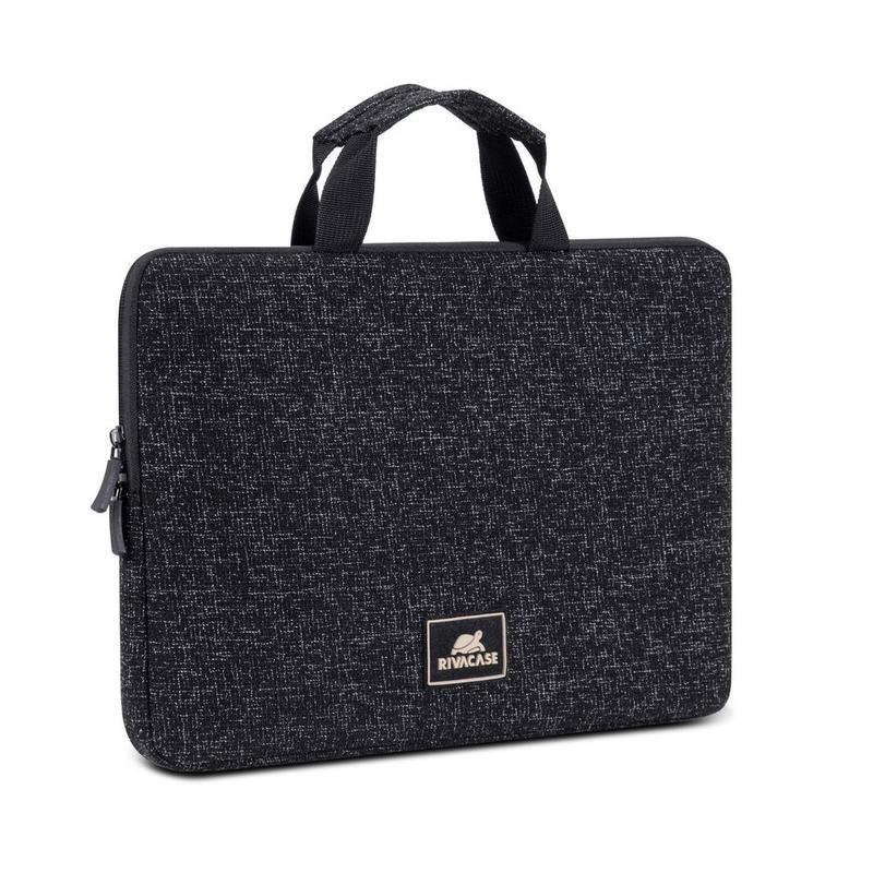 Rivacase 7913 Laptop Sleeve 13.3-inch with Handles - Black, , medium