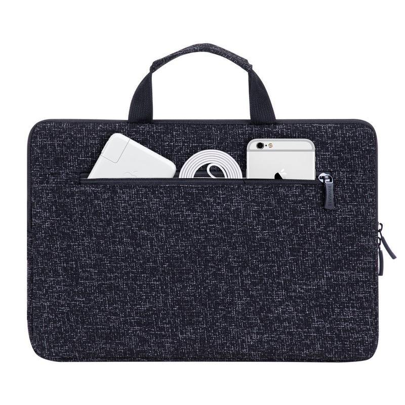 Rivacase 7913 Laptop Sleeve 13.3-inch with Handles - Black, , large image number 4