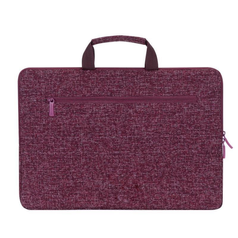 Rivacase 7913 Laptop Sleeve 13.3-inch with Handles - Burgundy Red, , large image number 6