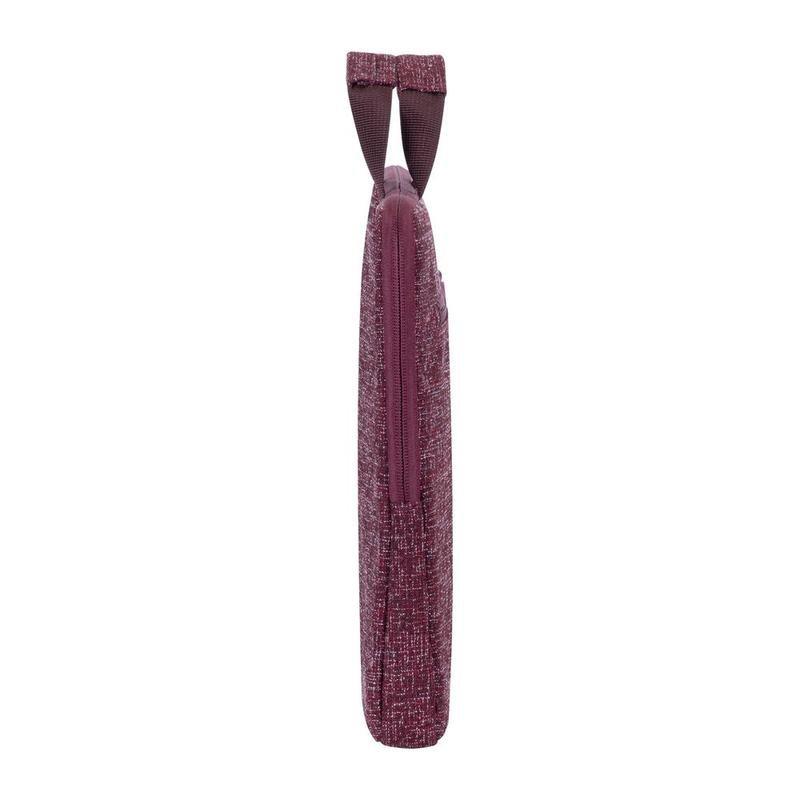 Rivacase 7913 Laptop Sleeve 13.3-inch with Handles - Burgundy Red, , large image number 8