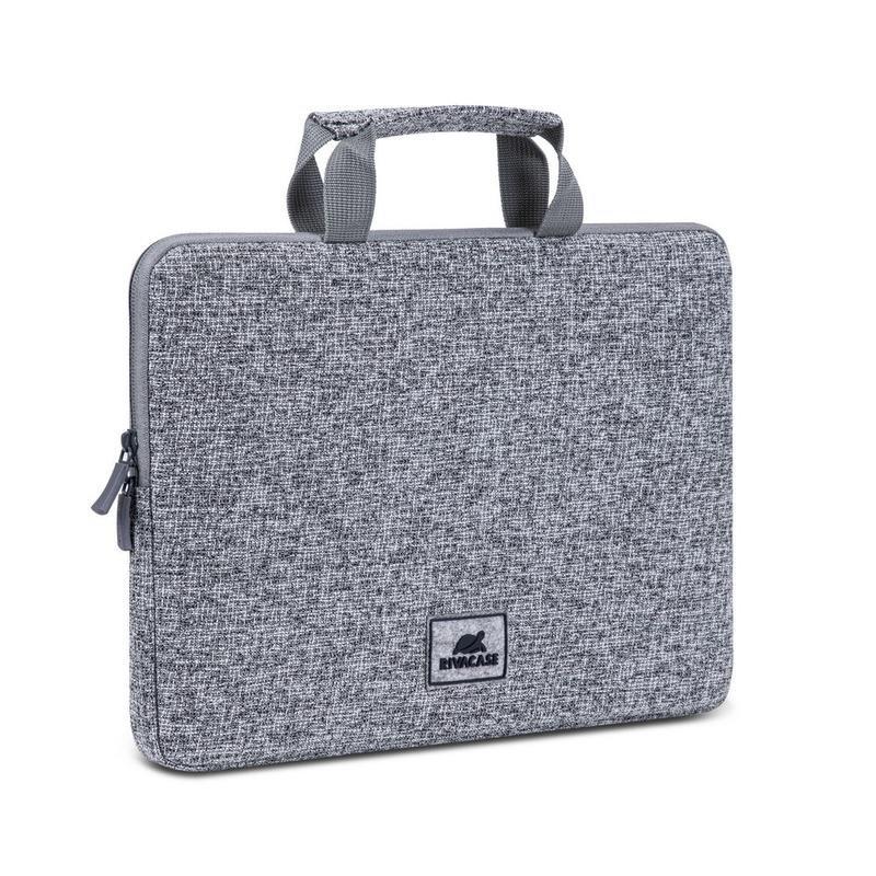 Rivacase 7913 Laptop Sleeve 13.3-inch with Handles - Light Grey, , large image number 0