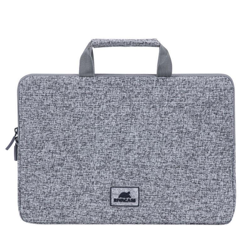 Rivacase 7913 Laptop Sleeve 13.3-inch with Handles - Light Grey, , large image number 1