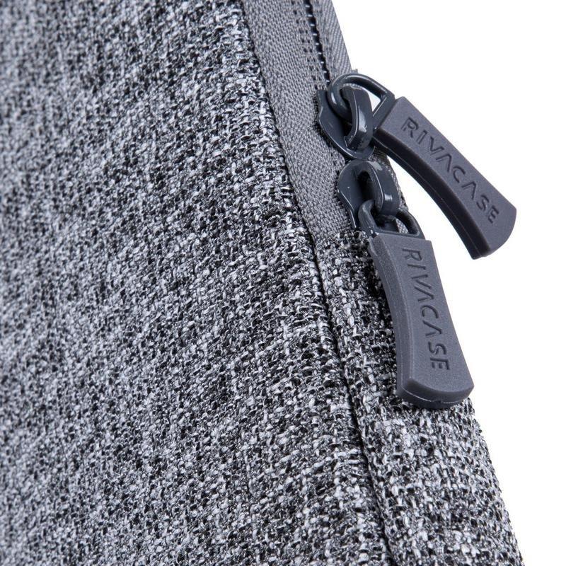 Rivacase 7913 Laptop Sleeve 13.3-inch with Handles - Light Grey, , large image number 3