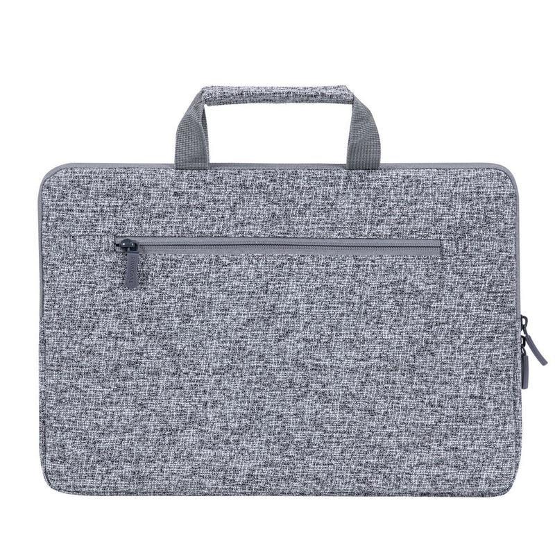 Rivacase 7913 Laptop Sleeve 13.3-inch with Handles - Light Grey, , large image number 4