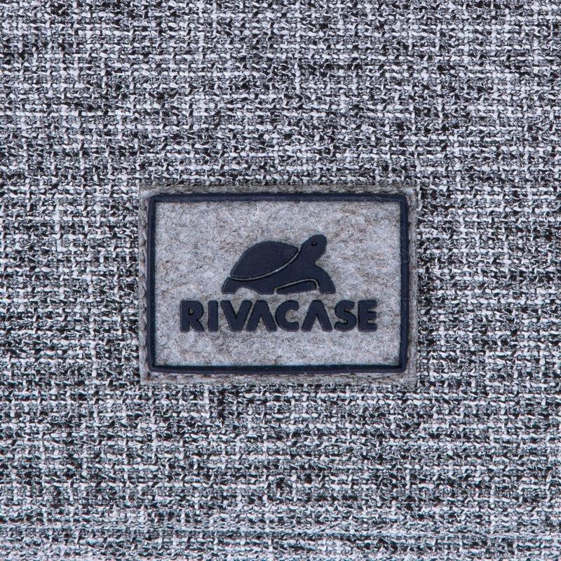 Rivacase 7913 Laptop Sleeve 13.3-inch with Handles - Light Grey, , large image number 6