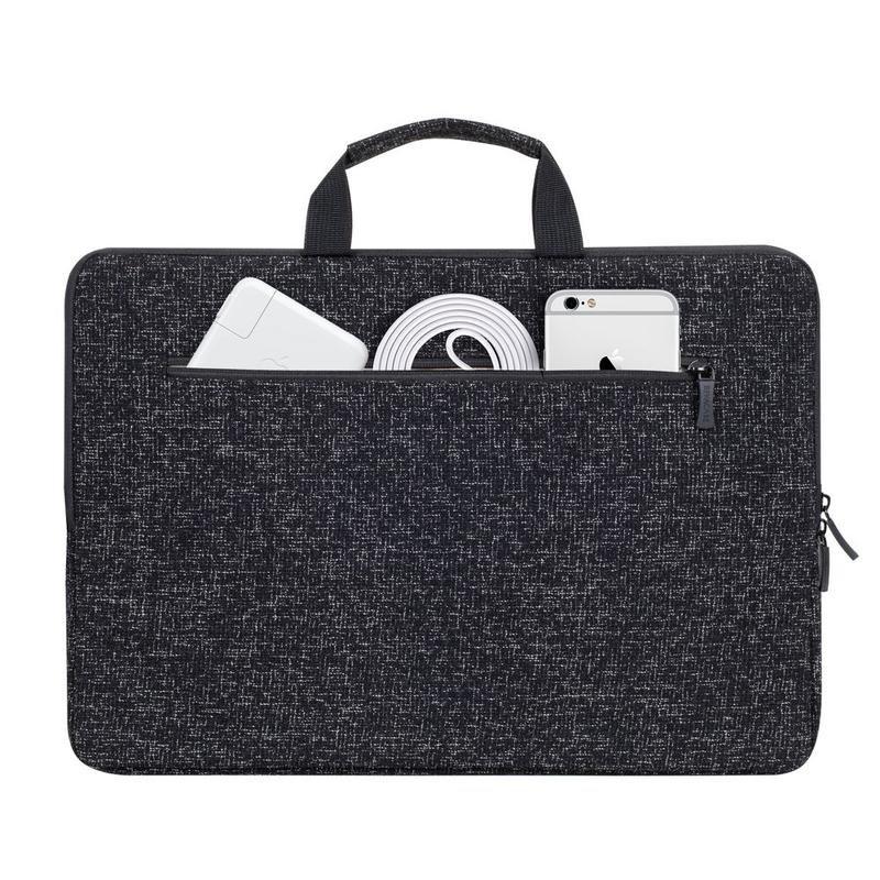 Rivacase 7915 Laptop Sleeve 15.6-inch with Handles - Black, , large image number 1