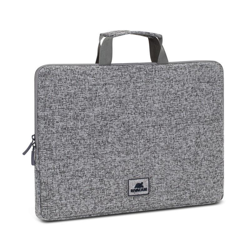 Rivacase 7915 Laptop Sleeve 15.6-inch with Handles - Light Grey, , medium