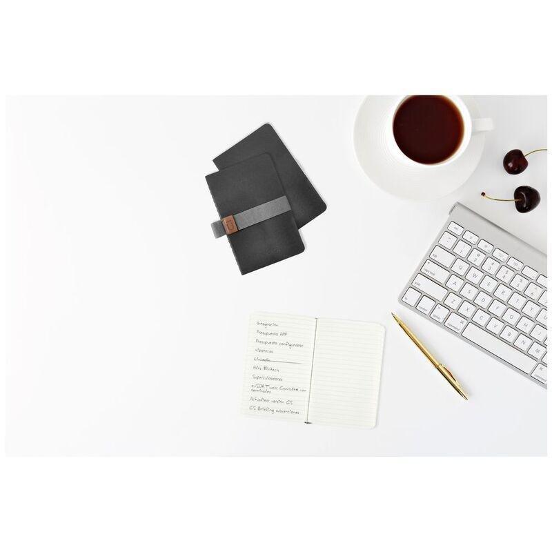 Beblau Pocket Notebook - Gray (Set of 3), , large image number 1
