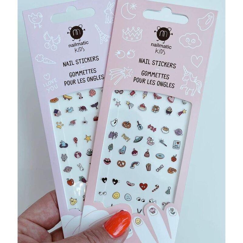 Nailmatic Kids Nail Stickers - Happy (72 Stickers), , large image number 0