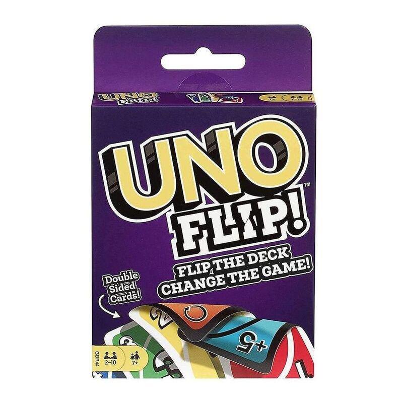 Mattel Uno Flip Side Card Game GDR44, , large image number 0