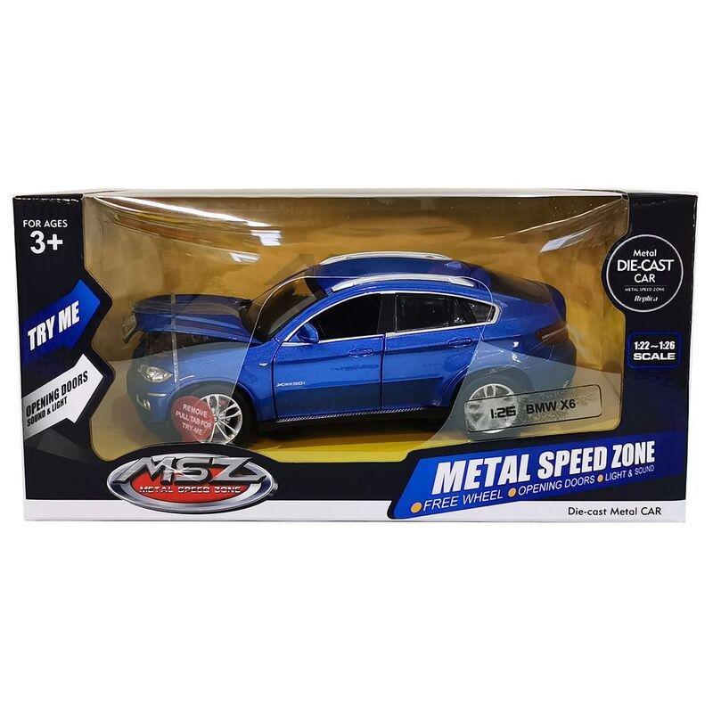 Metal Speed Zone BMW X6 1.26 Scale Die-Cast Car, , large image number 1