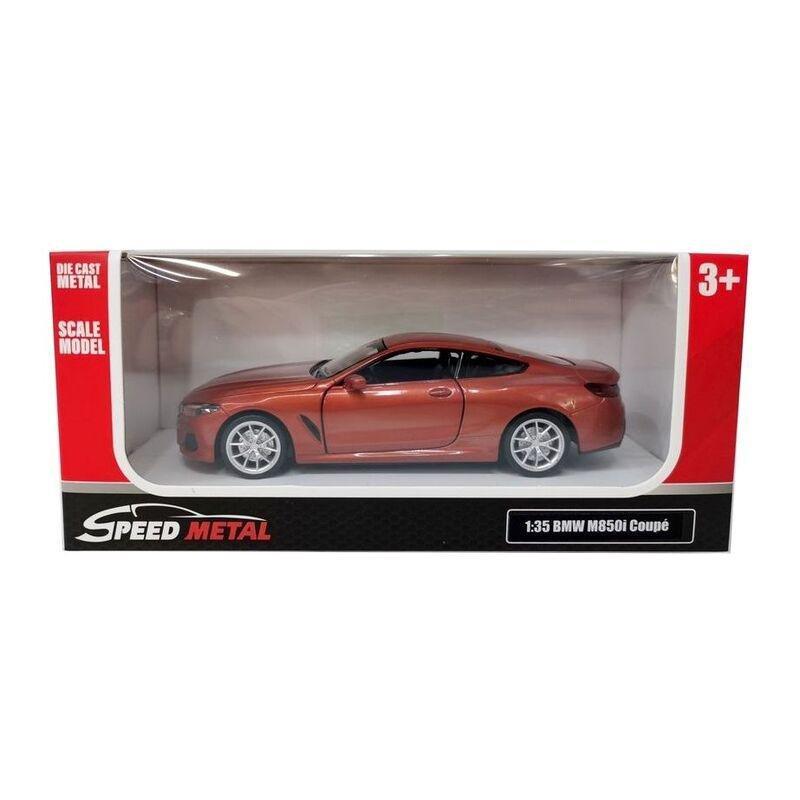 Metal Speed Zone BMW M850I Coupe 1.35 Scale Pull-Back Die-Cast Car, , large image number 2
