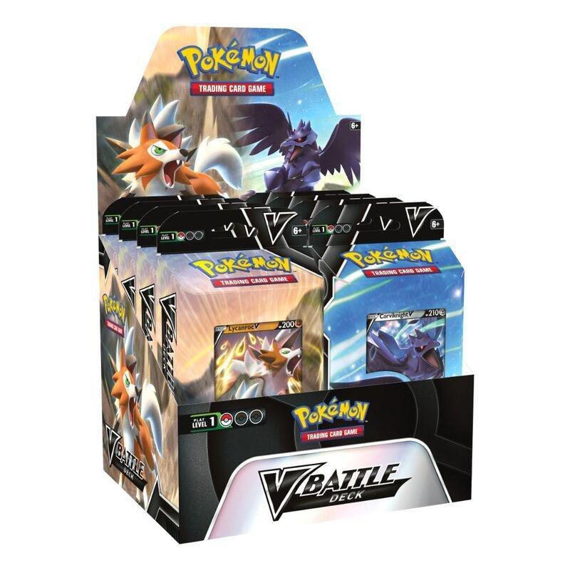 Pokemon TCG V Battle Deck Lycanroc V And Corviknight V, , medium