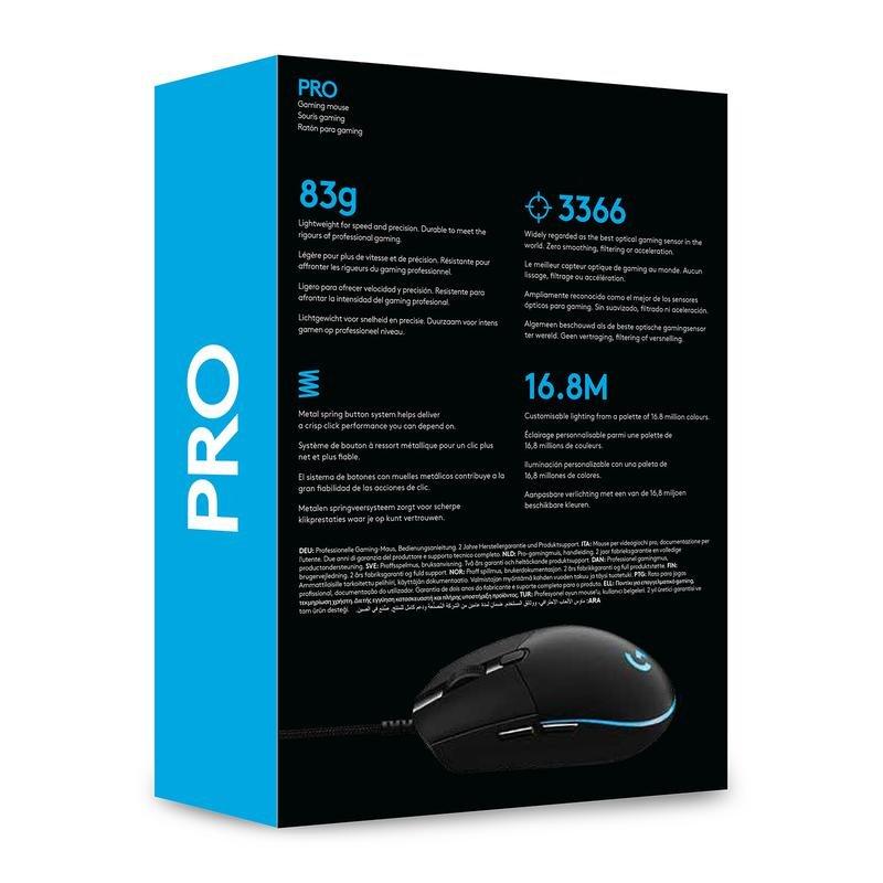 Logitech G 910-005441 Pro Hero Gaming Mouse, , large image number 6