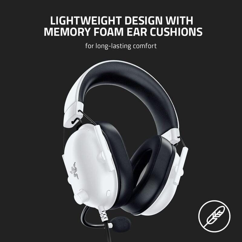 Razer BlackShark V2 X Wired Gaming Headset - White, , large image number 3