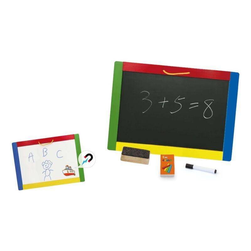 Viga Magnetic Chalk And Dry Erase Board Set, , large image number 0