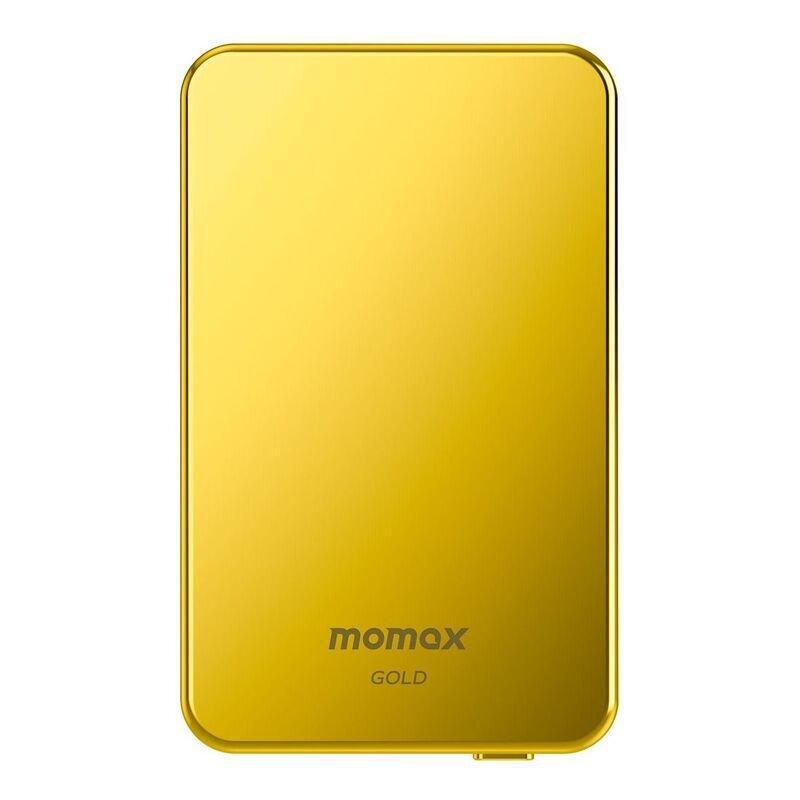 Momax Q.Mag Power 6 5000mAh Gold MagSafe Wireless Power Bank, , large image number 0