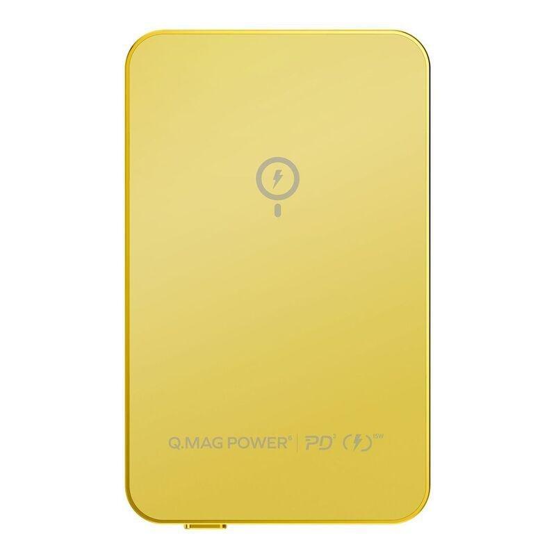 Momax Q.Mag Power 6 5000mAh Gold MagSafe Wireless Power Bank, , large image number 2