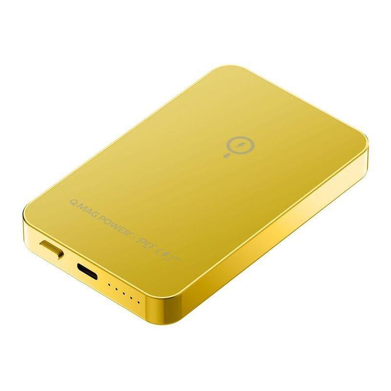 Momax Q.Mag Power 6 5000mAh Gold MagSafe Wireless Power Bank, , large image number 5