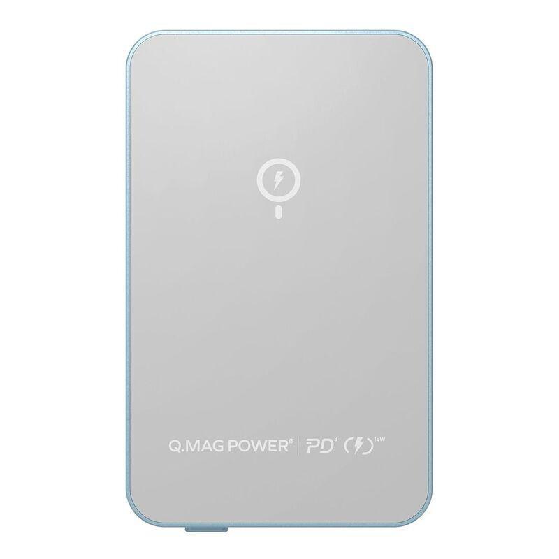 Momax Q.Mag Power 7 10000mAh Blue MagSafe Wireless Power Bank, , large image number 2