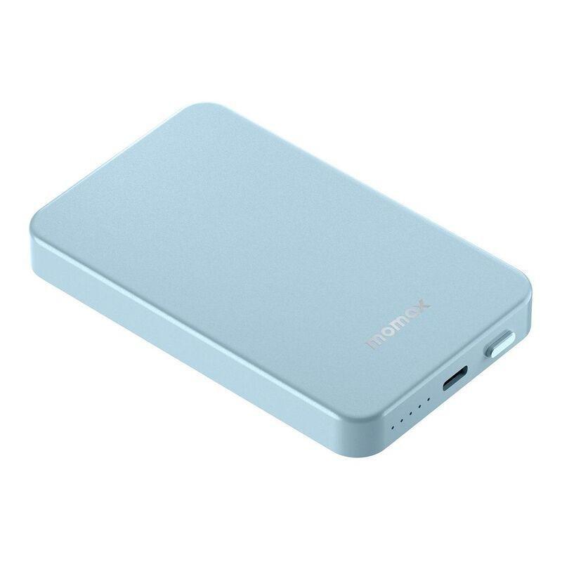 Momax Q.Mag Power 7 10000mAh Blue MagSafe Wireless Power Bank, , large image number 4
