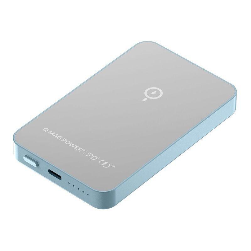 Momax Q.Mag Power 7 10000mAh Blue MagSafe Wireless Power Bank, , large image number 5