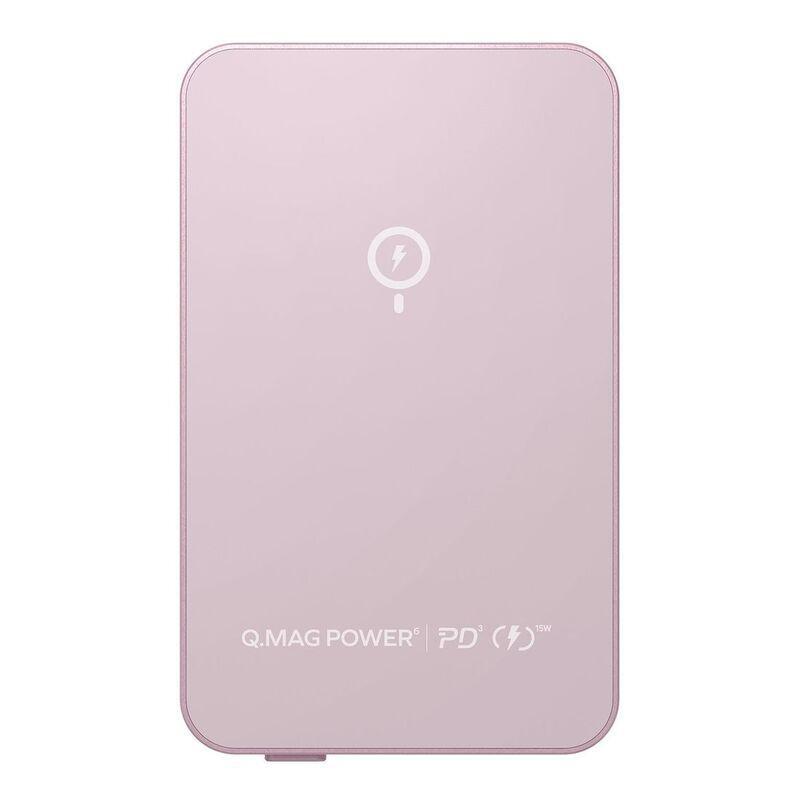 Momax Q.Mag Power 7 10000mAh Pink MagSafe Wireless Power Bank, , large image number 1