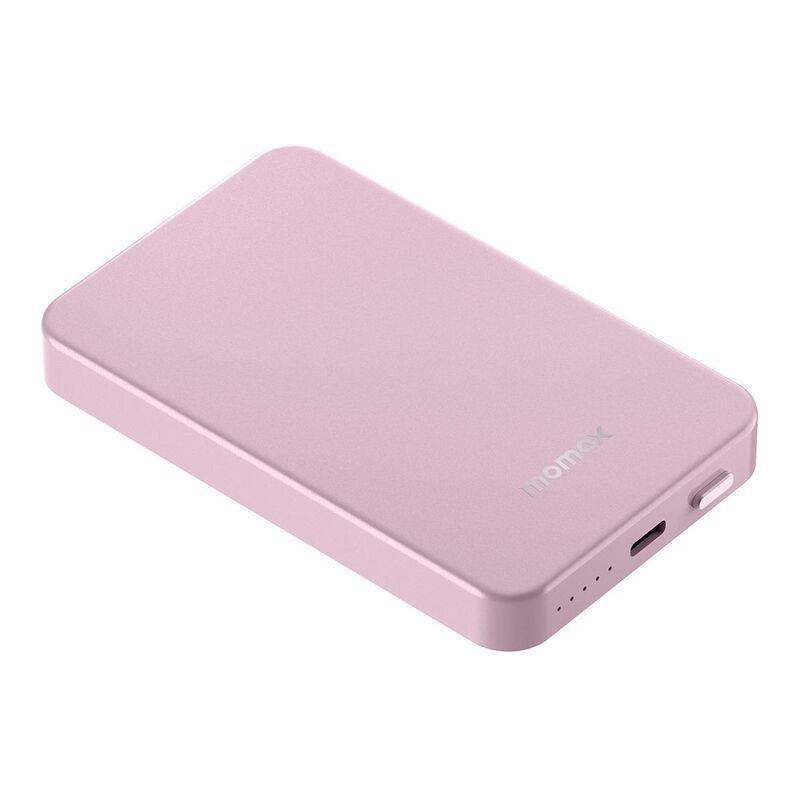 Momax Q.Mag Power 7 10000mAh Pink MagSafe Wireless Power Bank, , large image number 3