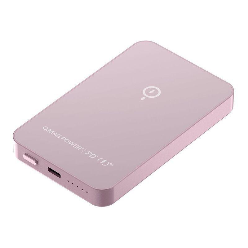 Momax Q.Mag Power 7 10000mAh Pink MagSafe Wireless Power Bank, , large image number 4