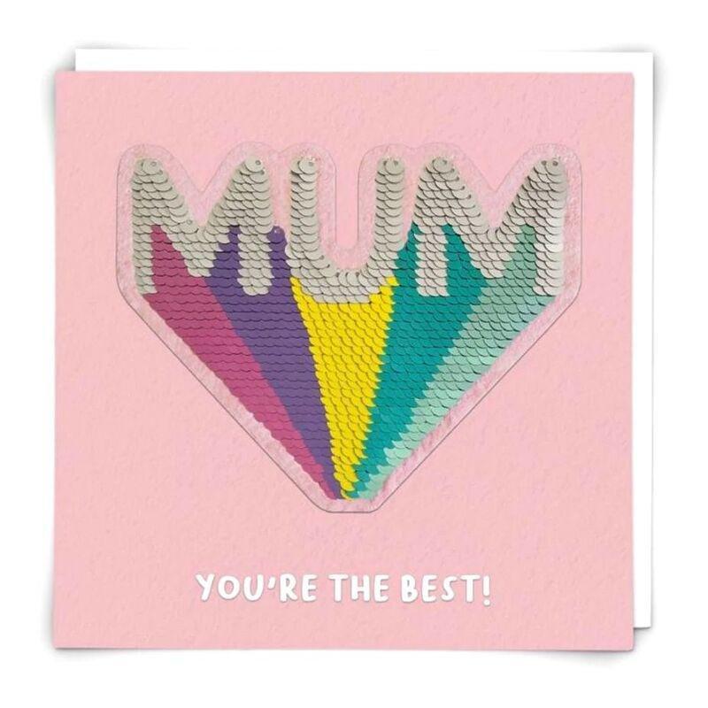 Redback Cards Sequin Mum (160 x 160mm), , medium