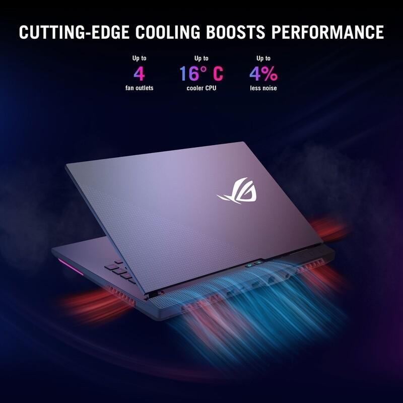 ASUS ROG Strix G15 G513IE-HN006W Gaming Laptop/AMD Ryzen R7-4800H/16GB RAM/1TB SSD/NVIDIA GeForce RTX 3050TI 4GB/15.6 Inch FHD (1920x1080) 144Hz/Wi..., , large image number 2