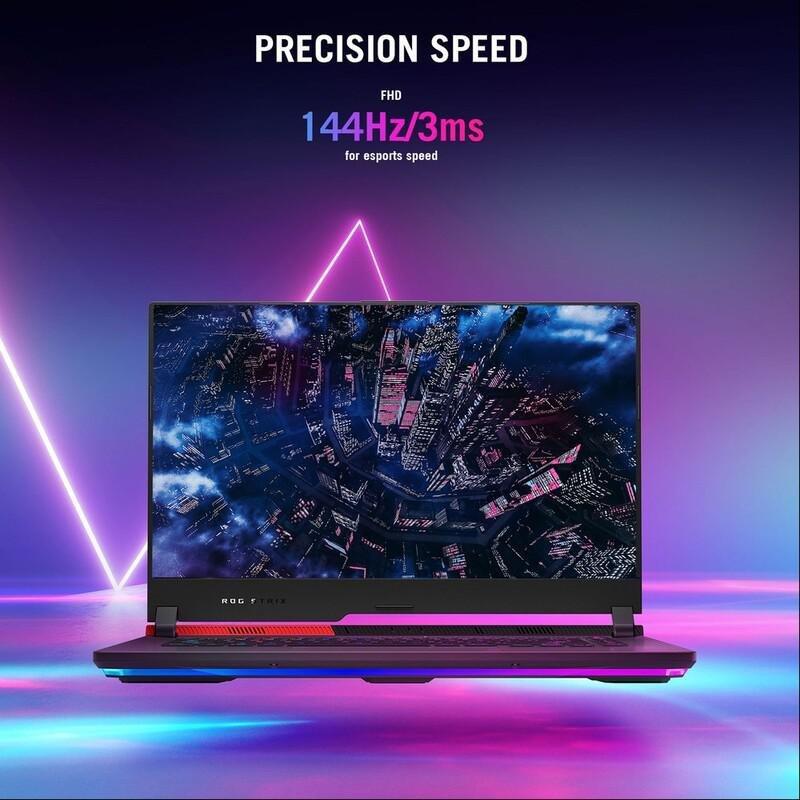 ASUS ROG Strix G15 G513IE-HN006W Gaming Laptop/AMD Ryzen R7-4800H/16GB RAM/1TB SSD/NVIDIA GeForce RTX 3050TI 4GB/15.6 Inch FHD (1920x1080) 144Hz/Wi..., , large image number 5