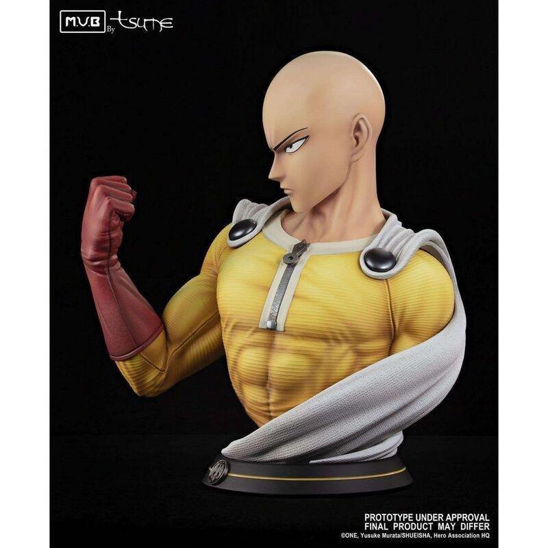 Tsume Art One Punch Man Saitama M.U.B. Limited Edition Bust - 28 inch, , large image number 5