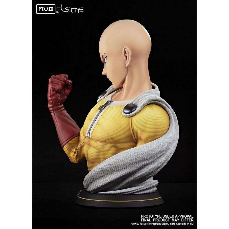 Tsume Art One Punch Man Saitama M.U.B. Limited Edition Bust - 28 inch, , large image number 6