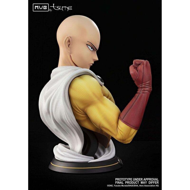 Tsume Art One Punch Man Saitama M.U.B. Limited Edition Bust - 28 inch, , large image number 9