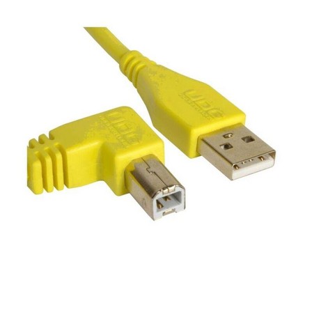 UDG - UDG U95005YL Ultimate Usb 2.0 Audio Cable A-B Angled Yellow 2-Meters
