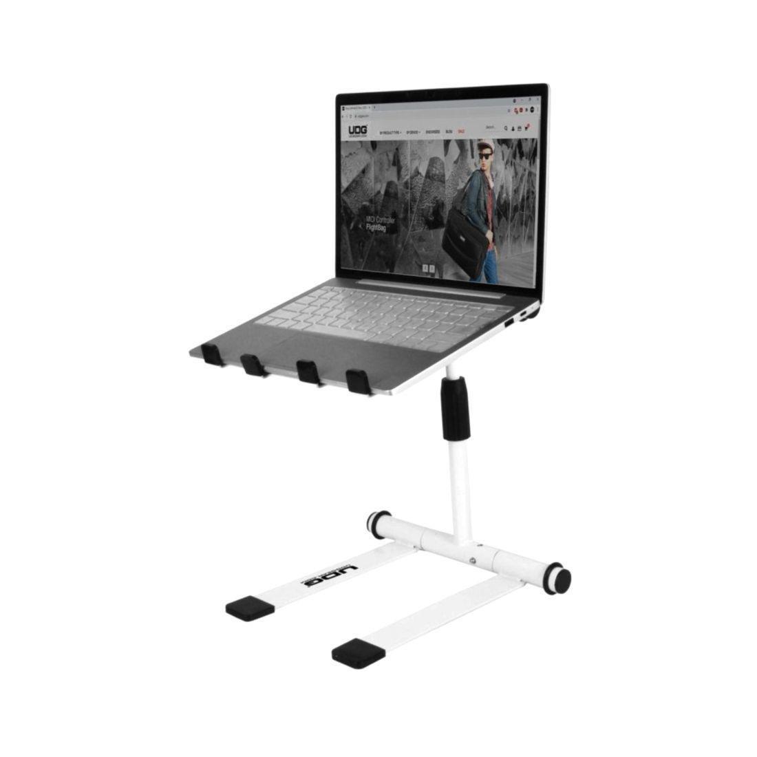 UDG U96111WH Ultimate Height Adjustable Laptop Stand - White, , large image number 0