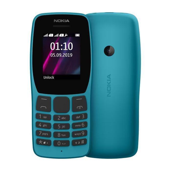 Nokia 110 4G TA-1384 Dual SIM Mobile Phone - Aqua, , large image number 0