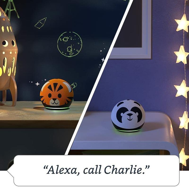 Amazon Echo Dot Kids (4th Gen) Smart Speaker Designed for Children with Parental Controls - Panda, , large image number 2