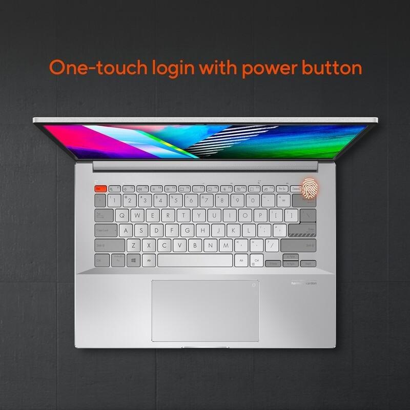 ASUS Vivobook Pro 14X OLED M7400QE-OLED0R7W Creator Laptop/AMD Ryzen R7-5800H/16GB RAM/1TB SSD/NVIDIA GeForce RTX 3050 Ti 4GB/14 Inch WQXGA (2880X1..., , large image number 1