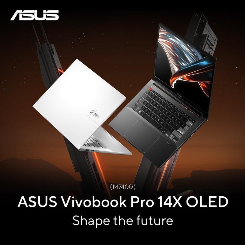 ASUS Vivobook Pro 14X OLED M7400QE-OLED0R7W Creator Laptop/AMD Ryzen R7-5800H/16GB RAM/1TB SSD/NVIDIA GeForce RTX 3050 Ti 4GB/14 Inch WQXGA (2880X1..., , large image number 3