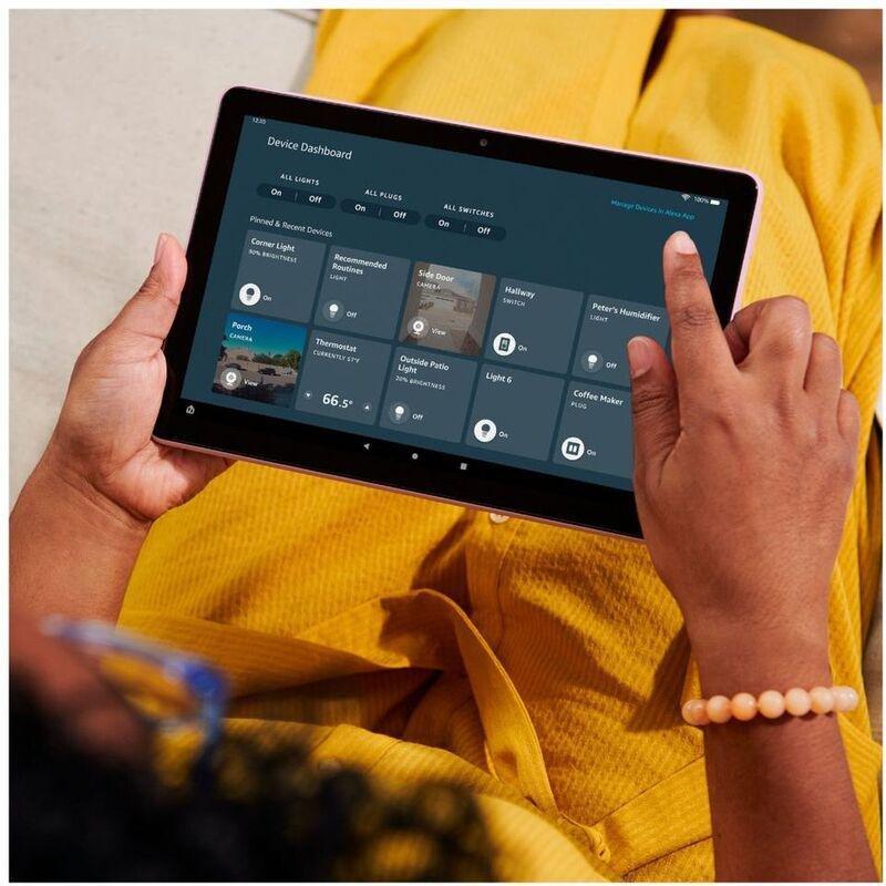Amazon Fire HD 10 Tablet 10.1-Inch 32GB - Lavender, , large image number 1