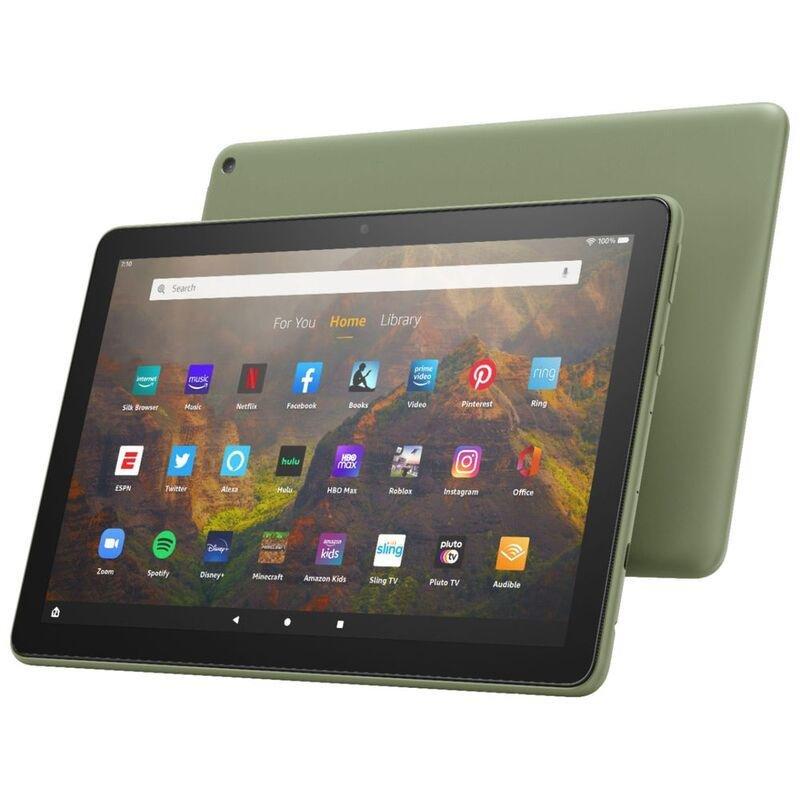Amazon Fire HD 10 Tablet 10.1-Inch 32GB - Olive, , large image number 0