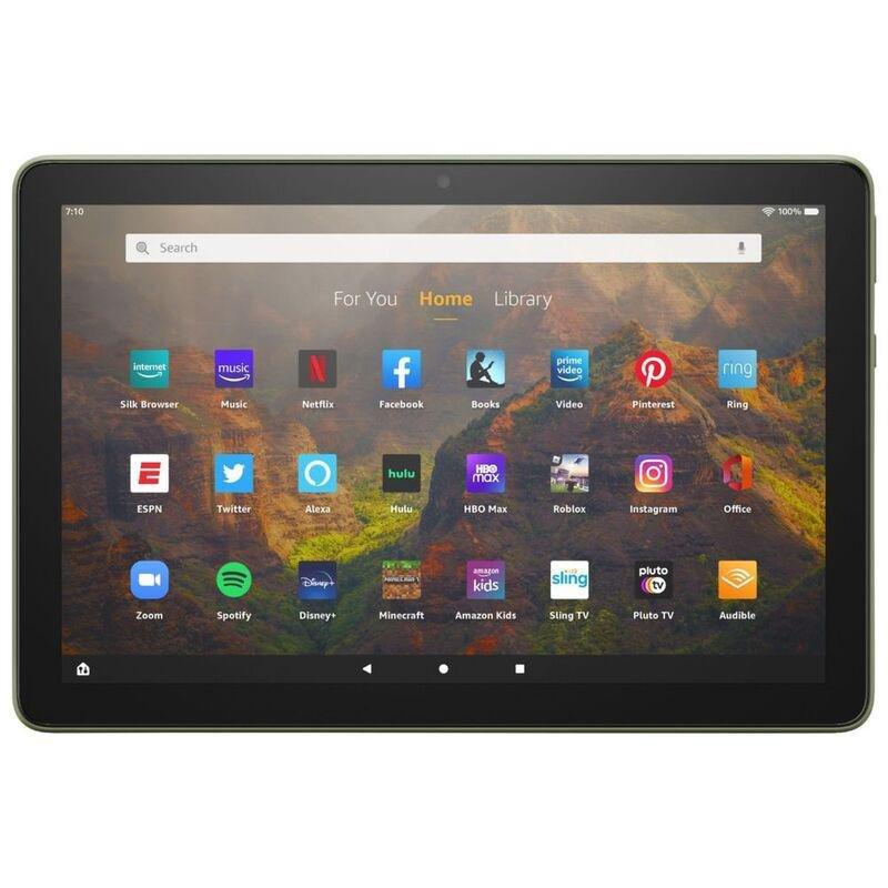 Amazon Fire HD 10 Tablet 10.1-Inch 32GB - Olive, , large image number 2