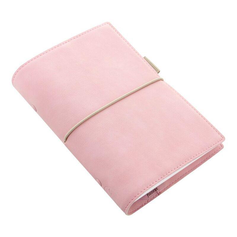 FILOFAX - Filofax Domino 2022 Soft Personal Organiser Pale Pink