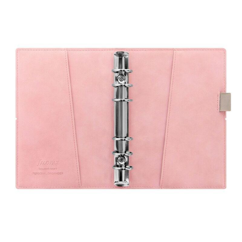 Filofax Domino 2022 Soft Personal Organiser Pale Pink, , large image number 2