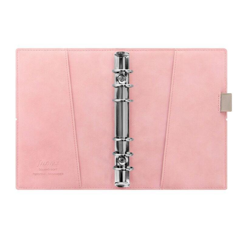 FILOFAX - Filofax Domino 2022 Soft Personal Organiser Pale Pink